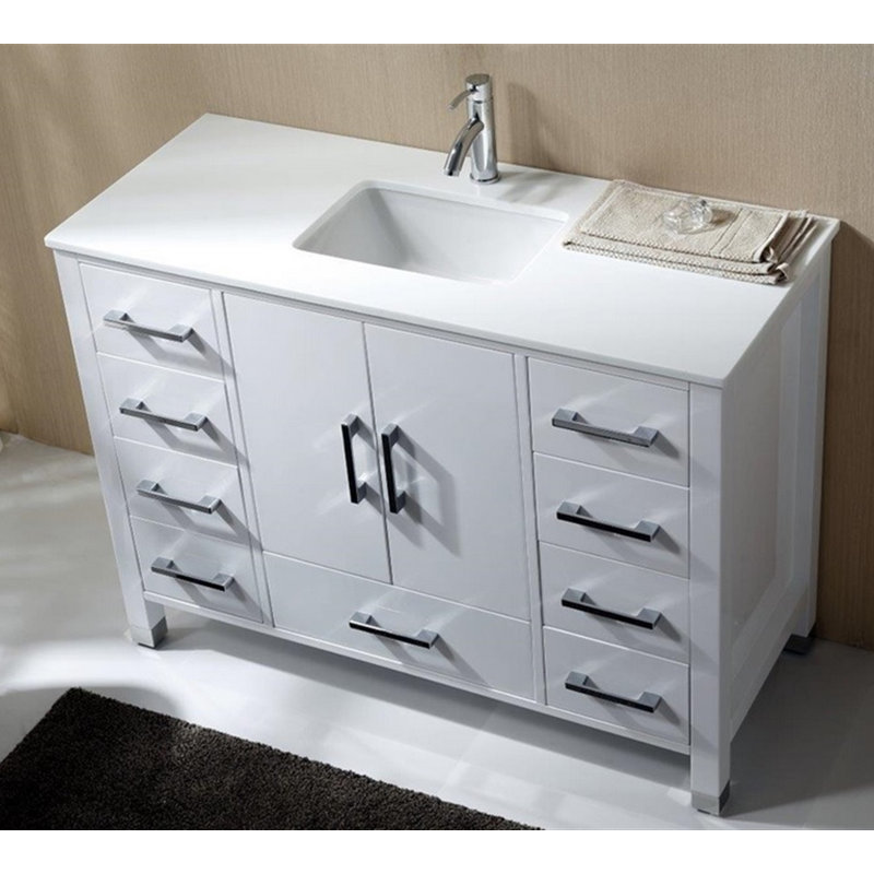 Orren Ellis Edmund 47" Single Bathroom Vanity Set - Wayfair Canada